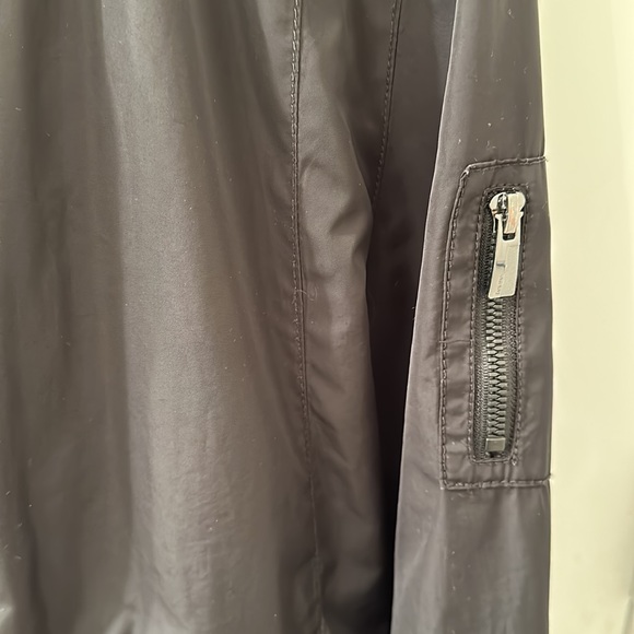 Zara Black Bomber Jacket - Picture 8 of 8